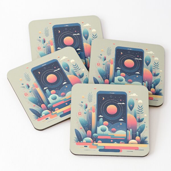 Item preview, Mobile Phone Minimalism Art Style designed and sold by artofuniverse.