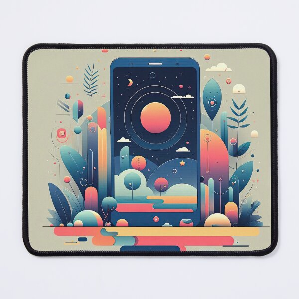 Item preview, Mobile Phone Minimalism Art Style designed and sold by artofuniverse.