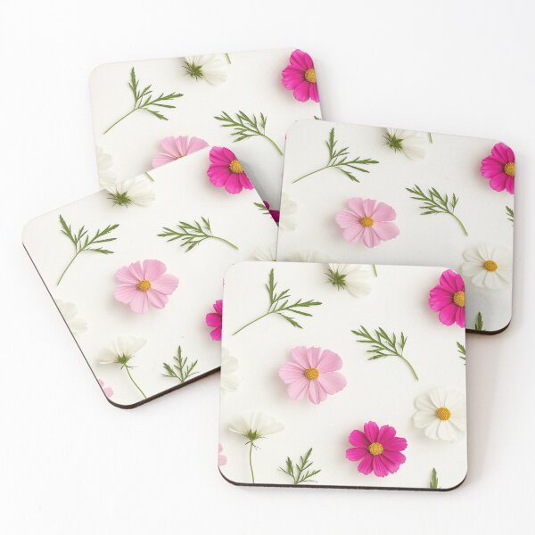 Item preview, Pink &white flowers pattern  designed and sold by Chirayu1111.