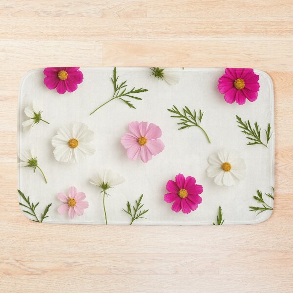 Item preview, Pink &white flowers pattern  designed and sold by Chirayu1111.