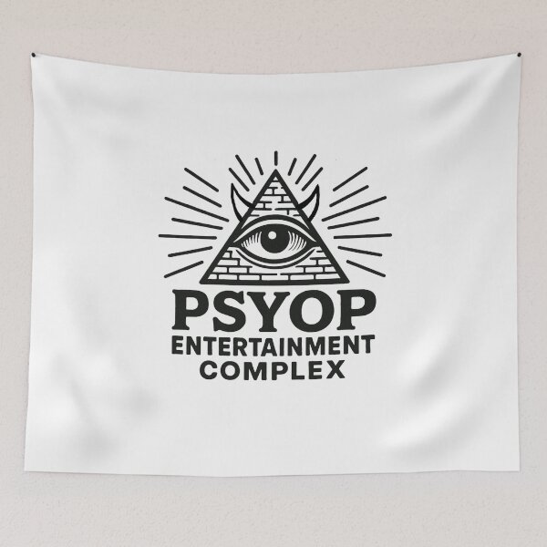 Item preview, Psyop Entertainment Complex Eye in Triangle Design designed and sold by TimOzman.