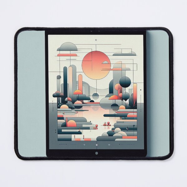 Item preview, Tablet Minimalism Art Style designed and sold by artofuniverse.