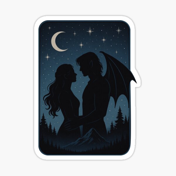Artikel-Vorschau von Rhys und Feyre, designt und verkauft von A Court of Creations and Starlight.