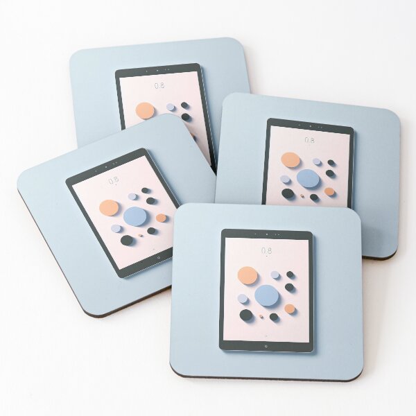 Item preview, Tablet Minimalism Art Style designed and sold by artofuniverse.