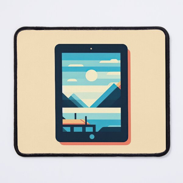 Item preview, Tablet Minimalism Art Style designed and sold by artofuniverse.