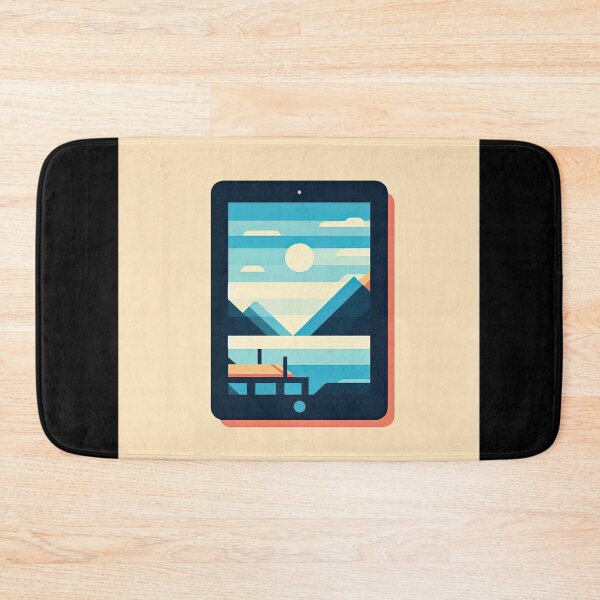 Item preview, Tablet Minimalism Art Style designed and sold by artofuniverse.