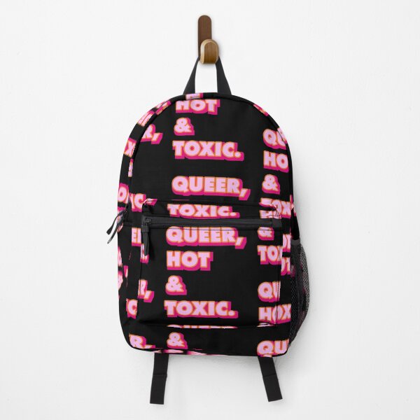 Item preview, Queer hot & toxic - funny queer quote designed and sold by marlenaki.