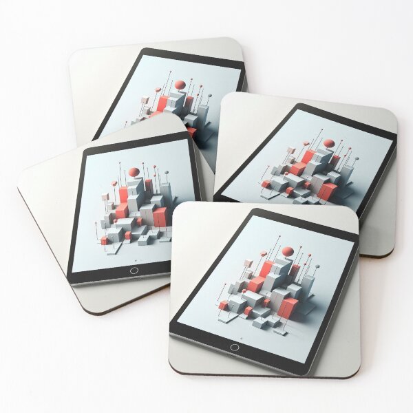 Item preview, Tablet Minimalism Art Style designed and sold by artofuniverse.
