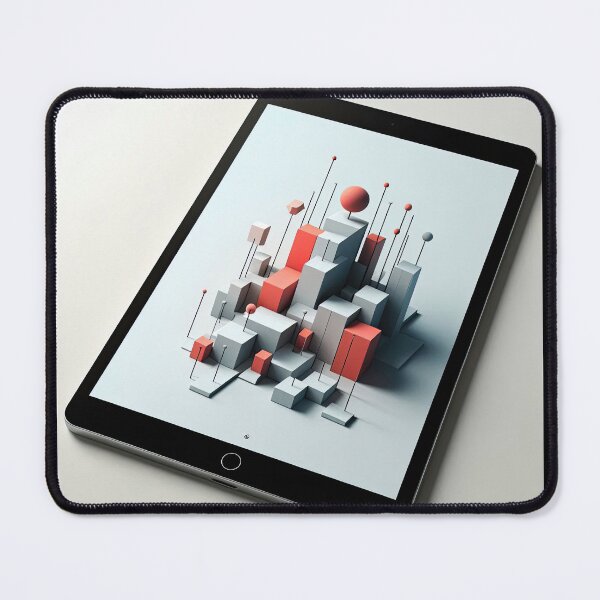 Item preview, Tablet Minimalism Art Style designed and sold by artofuniverse.