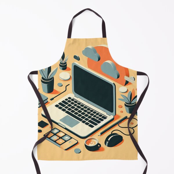 Item preview, Laptop Minimalism Art Style designed and sold by artofuniverse.