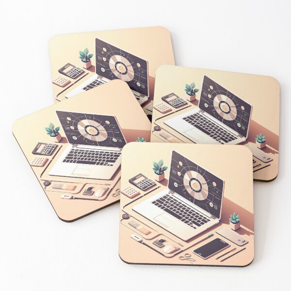 Item preview, Laptop Minimalism Art Style designed and sold by artofuniverse.