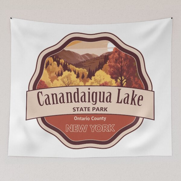 Item preview, Canandaigua Lake State Marine Park Finger Lakes Ontario County, New York designed and sold by Wanderful-roads.