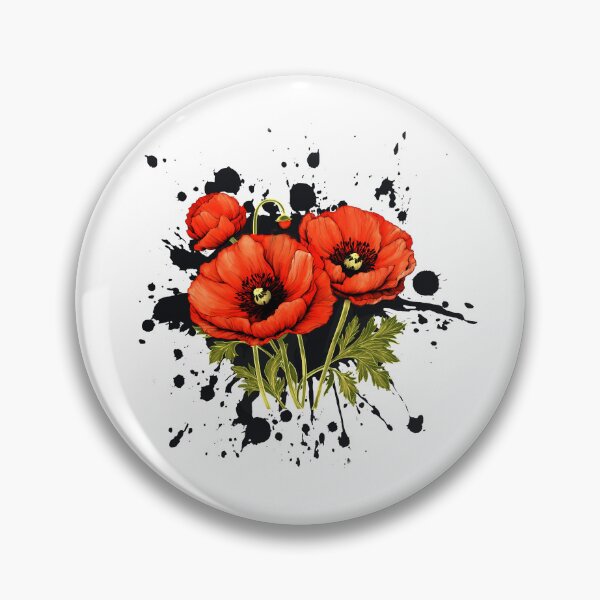 Item preview, Poppies - Ink designed and sold by gracefullizard.