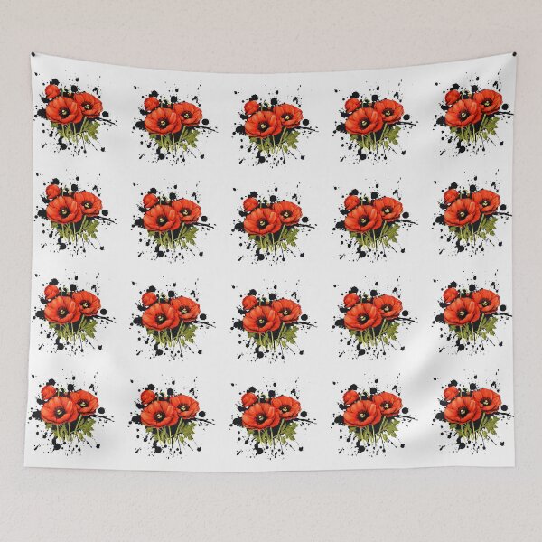 Item preview, Poppies - Ink designed and sold by gracefullizard.