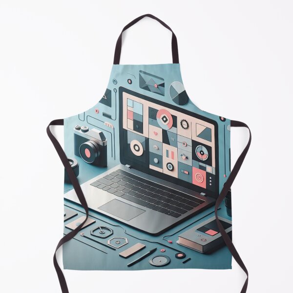Item preview, Laptop Minimalism Art Style designed and sold by artofuniverse.