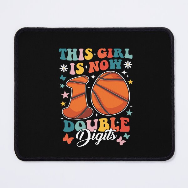 Item preview, This Girl Now 10 Double Digits Basketball 10 Year Birthday designed and sold by SakuraPxl.