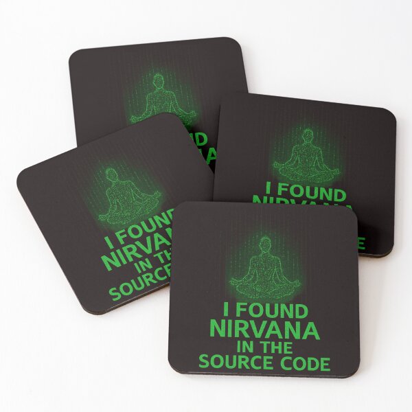 Item preview, I Found Nirvana in the Source Code designed and sold by emilykp.