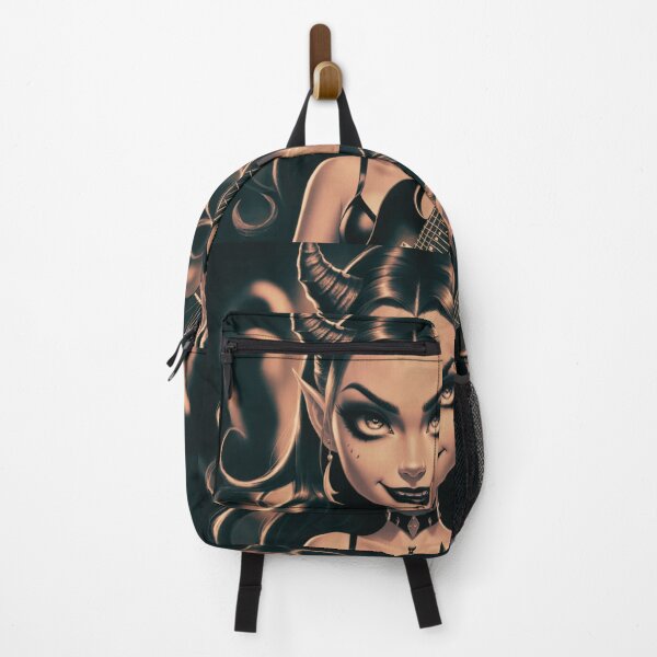 Item preview, Devilish Diva – Gothic Rock Queen with Electric Guitar designed and sold by Artitude Studio.