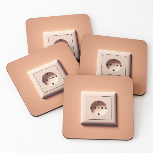 Item preview, Power Outlet Minimalism Art Style designed and sold by artofuniverse.