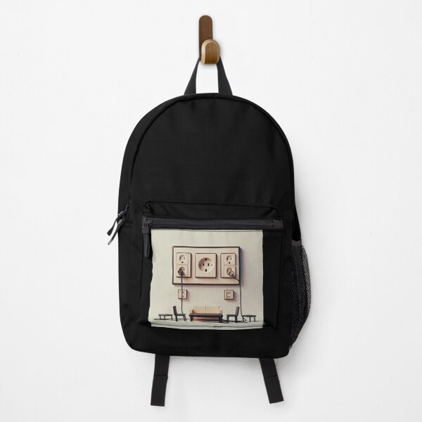 Item preview, Power Outlet Minimalism Art Style designed and sold by artofuniverse.