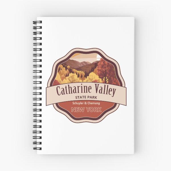Item preview, Catharine Valley Trail Finger Lakes Schuyler & Chemung, New York designed and sold by Wanderful-roads.