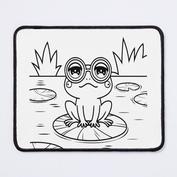 Item preview, Socially Awkward Frog – Funny Cute Animal Design designed and sold by Thompika.