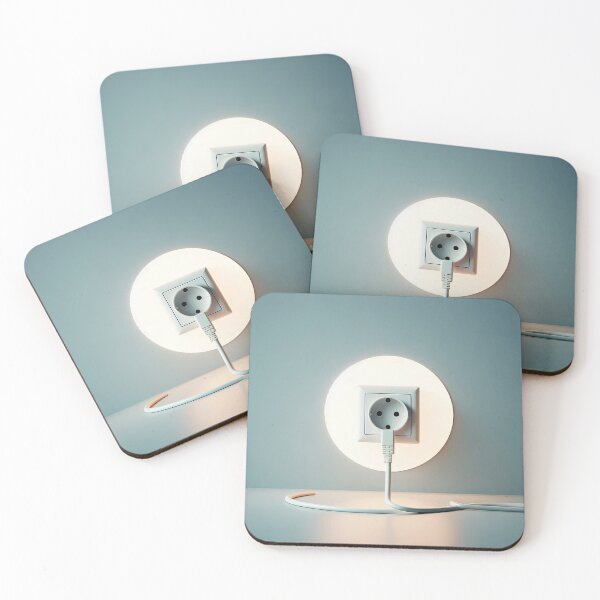 Item preview, Power Outlet Minimalism Art Style designed and sold by artofuniverse.