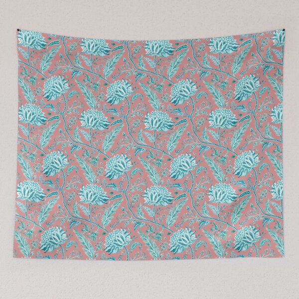 Item preview, Trailing Floral Paisley  designed and sold by Orange Hedgehog.