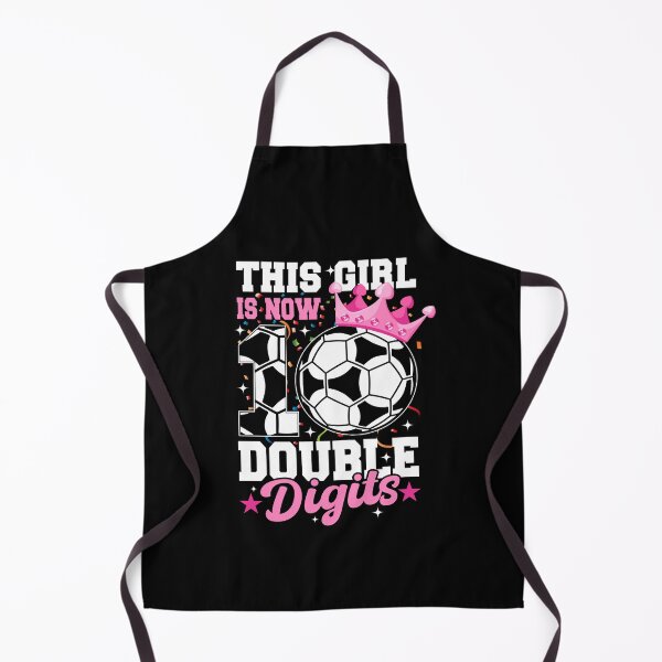 Item preview, This Girl Now 10 Double Digits Soccer 10 Years Old Birthday designed and sold by SakuraPxl.
