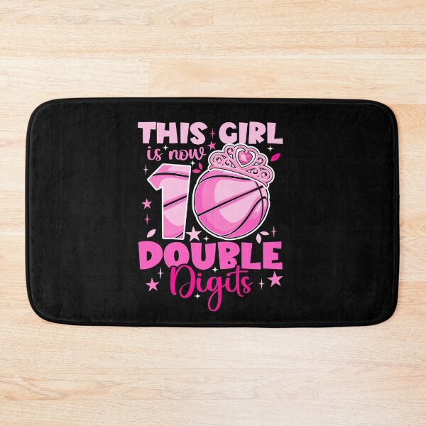 Item preview, This Girl Now 10 Double Digits Basketball 10 Year Birthday designed and sold by SakuraPxl.