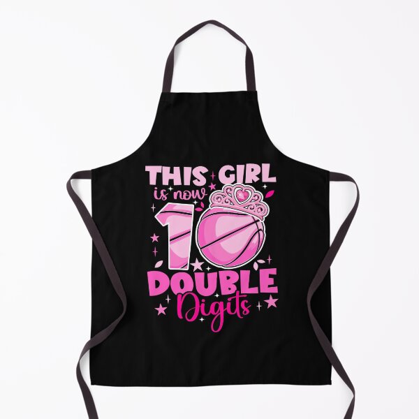Item preview, This Girl Now 10 Double Digits Basketball 10 Year Birthday designed and sold by SakuraPxl.