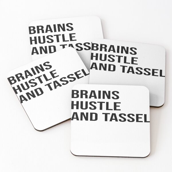 Item preview, Brains, Hustle, and a Tassel – Graduation Day  designed and sold by Creative Spark.