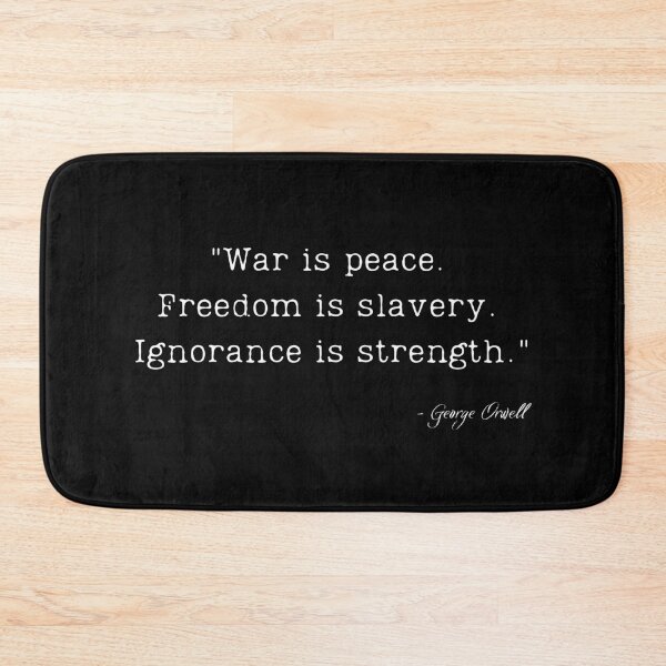Item preview, A Quote about War by George Orwell designed and sold by Poemit.
