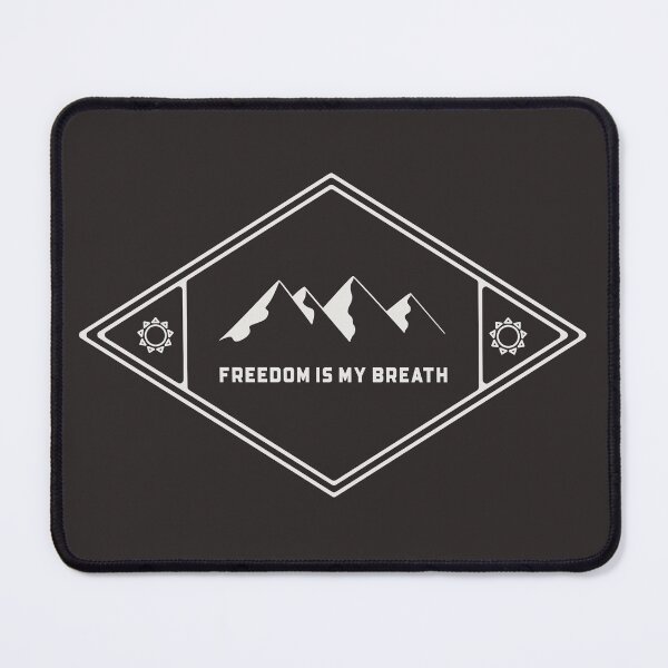 Item preview, Freedom Is My Breath – Mountain Spirit T-Shirt designed and sold by DaDesgin.