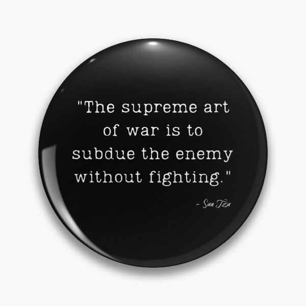 Item preview, A Quote about War by Sun Tzu designed and sold by Poemit.