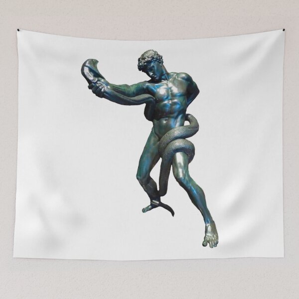 Item preview, Athlete Wrestling With a Python designed and sold by SharonTheFirst.