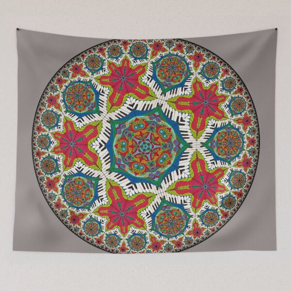 Item preview, Flower circle 154 designed and sold by Gluecknika.