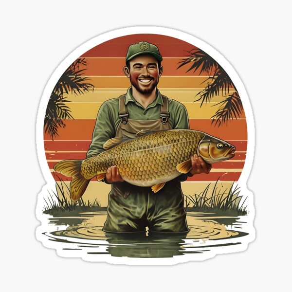 Item preview, Carp Fishing Pride – Full Scale Carp in the Lens designed and sold by M.B.Designing.