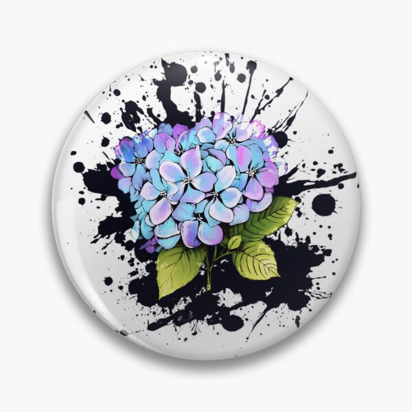 Item preview, Hydrangea - Ink designed and sold by gracefullizard.