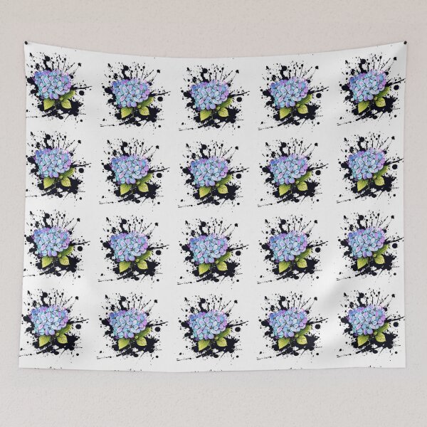 Item preview, Hydrangea - Ink designed and sold by gracefullizard.
