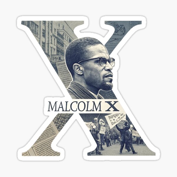 Item preview, Malcolm X  designed and sold by HossamR3.