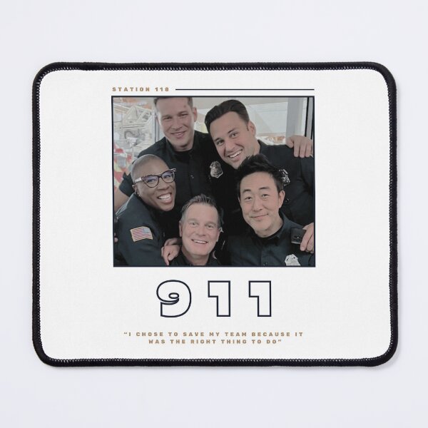 Item preview, Station 118 - 911 crew designed and sold by alittlelibrary.