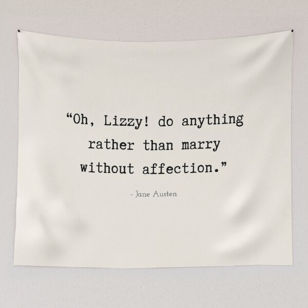 Item preview, A Quote about First Love by Jane Austen designed and sold by Poemit.