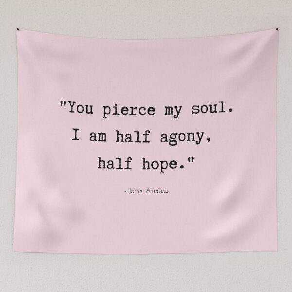 Item preview, A Quote about Love by Jane Austen designed and sold by Poemit.
