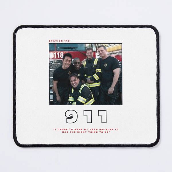 Item preview, Station 118 - 911 crew designed and sold by alittlelibrary.