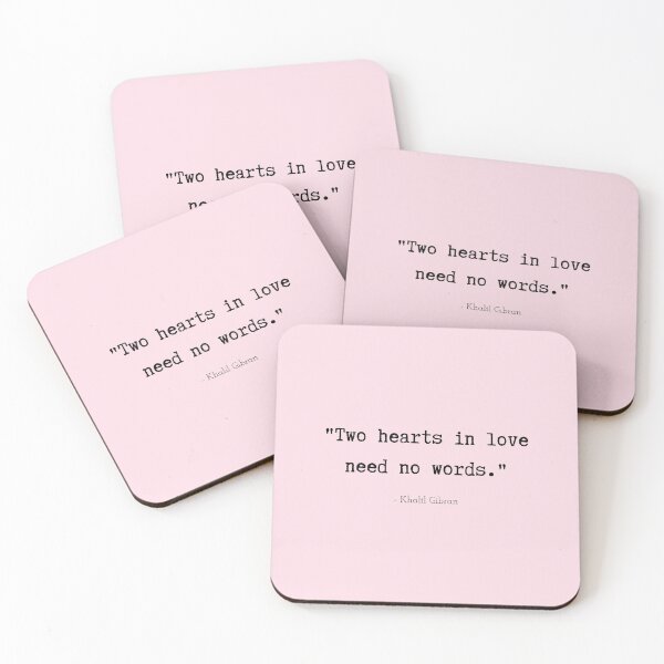 Item preview, A Quote about Love by Khalil Gibran designed and sold by Poemit.