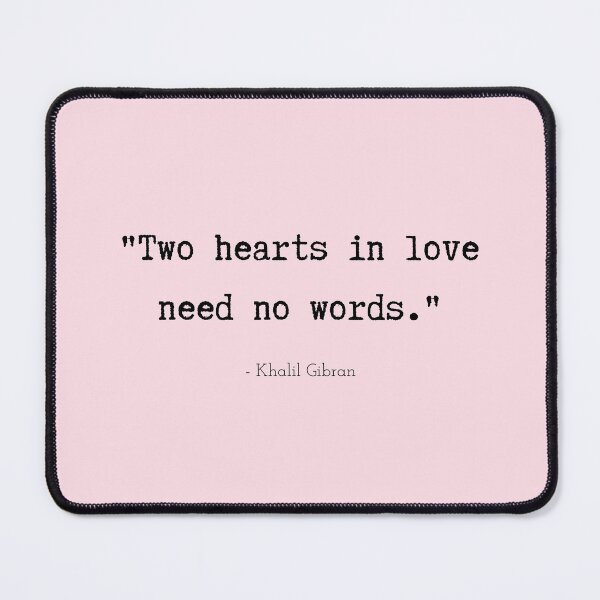 Item preview, A Quote about Love by Khalil Gibran designed and sold by Poemit.