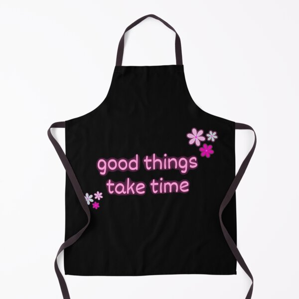 Item preview, good things take time pink cute art designed and sold by RedOrBlueIts4U.
