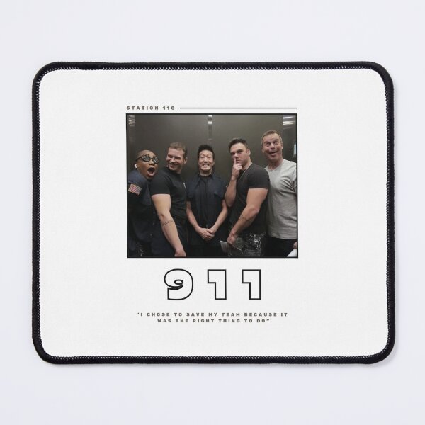 Item preview, Station 118 - 911 crew designed and sold by alittlelibrary.