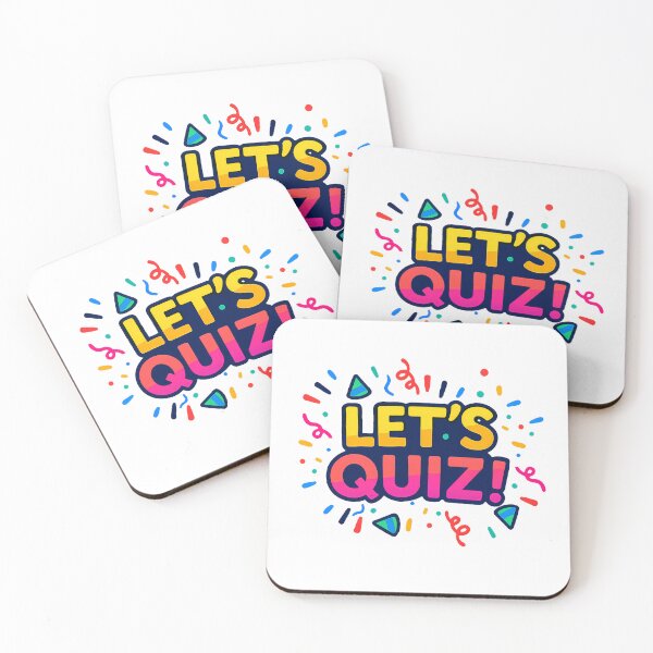 Item preview, "Let's Quiz" Graphic designed and sold by AI-lineDesign.